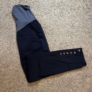 Maacie Maternity Navy Dress Pants